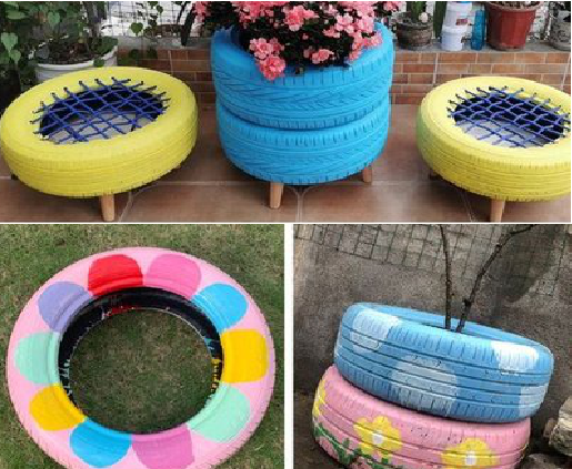 江华墙体彩绘-变废为宝