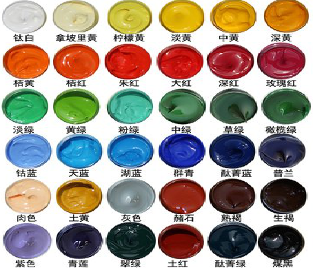 江华墙绘颜色的选择有讲究。