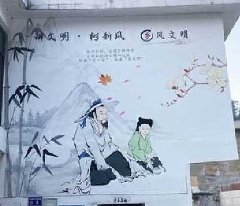 江华分享几个墙绘保养知识。